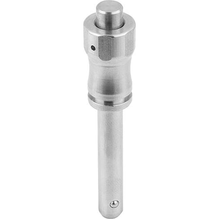 Kipp Ball lock pins stainless steel self-locking, style A K0790.002112045